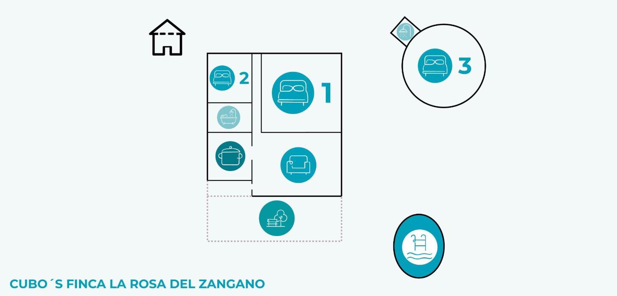 Cubo'S Finca La Rosa Del Zangano Alhaurín el Grande Εξωτερικό φωτογραφία
